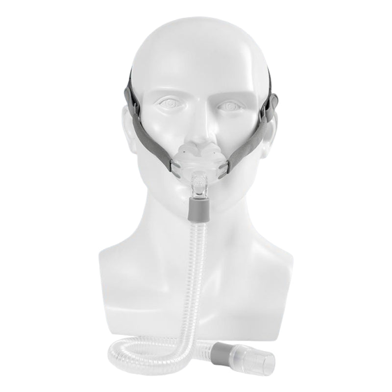 Cpap Nasal Pillows Mask Universal Sleep Apnea Nasal Mask with S/M/L 3 Sizes Silicone Cushion