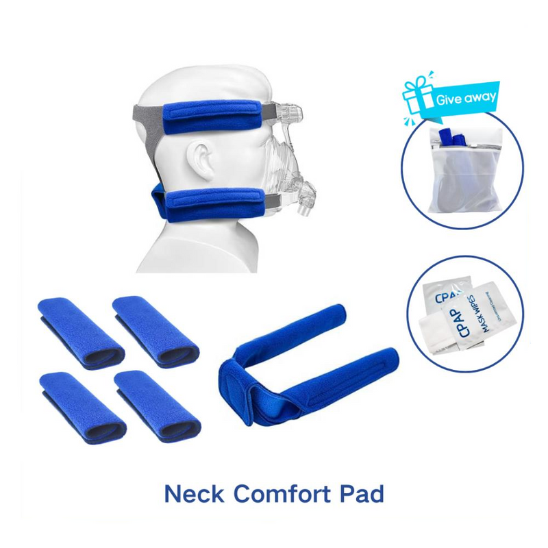 CPAP Neck Pad Mask Headband Cover Soft Fleece Band Pad Compatible with More Models