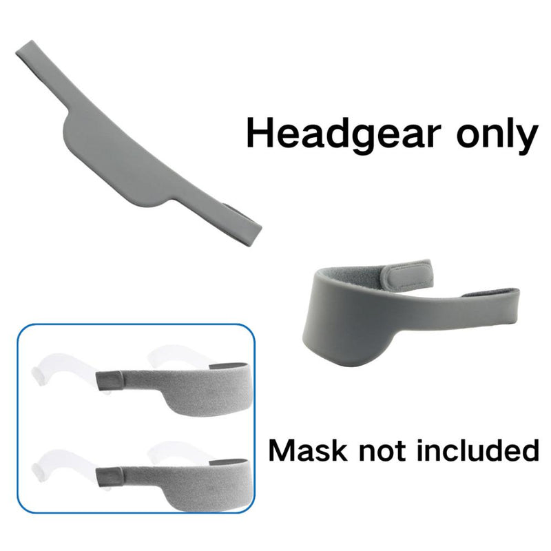 4-pack silicone headgear with arms Durable and soft headgear straps