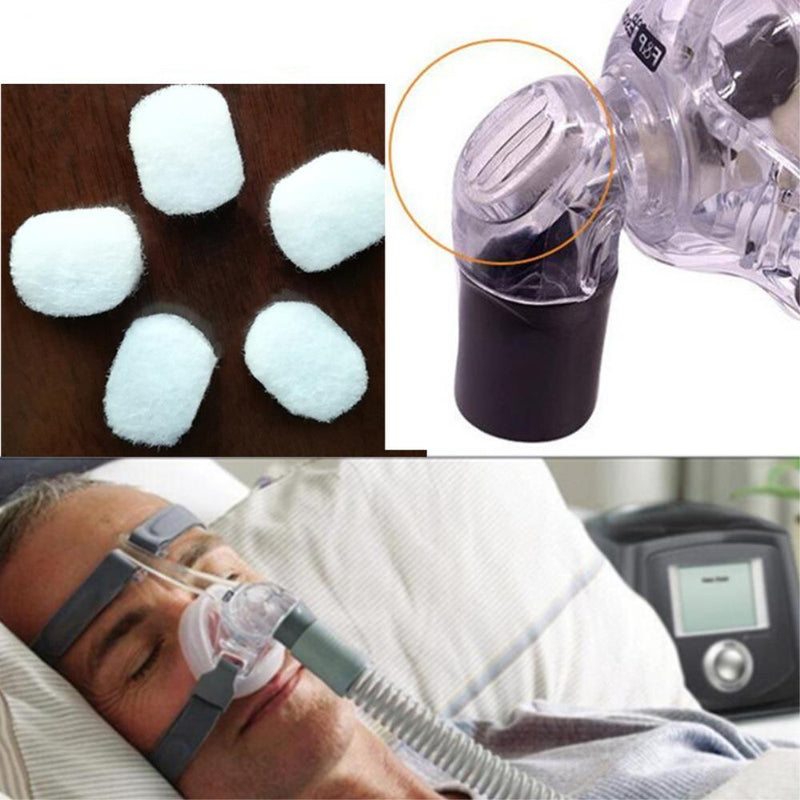 10 Pcs Silent Filter Cotton for Face and Nasal Mask