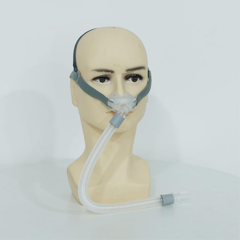 Cpap Nasal Pillows Mask Universal Sleep Apnea Nasal Mask with S/M/L 3 Sizes Silicone Cushion