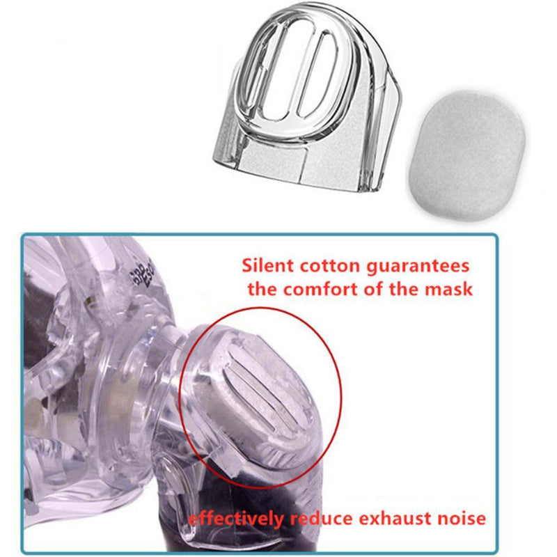 10 Pcs Silent Filter Cotton for Face and Nasal Mask