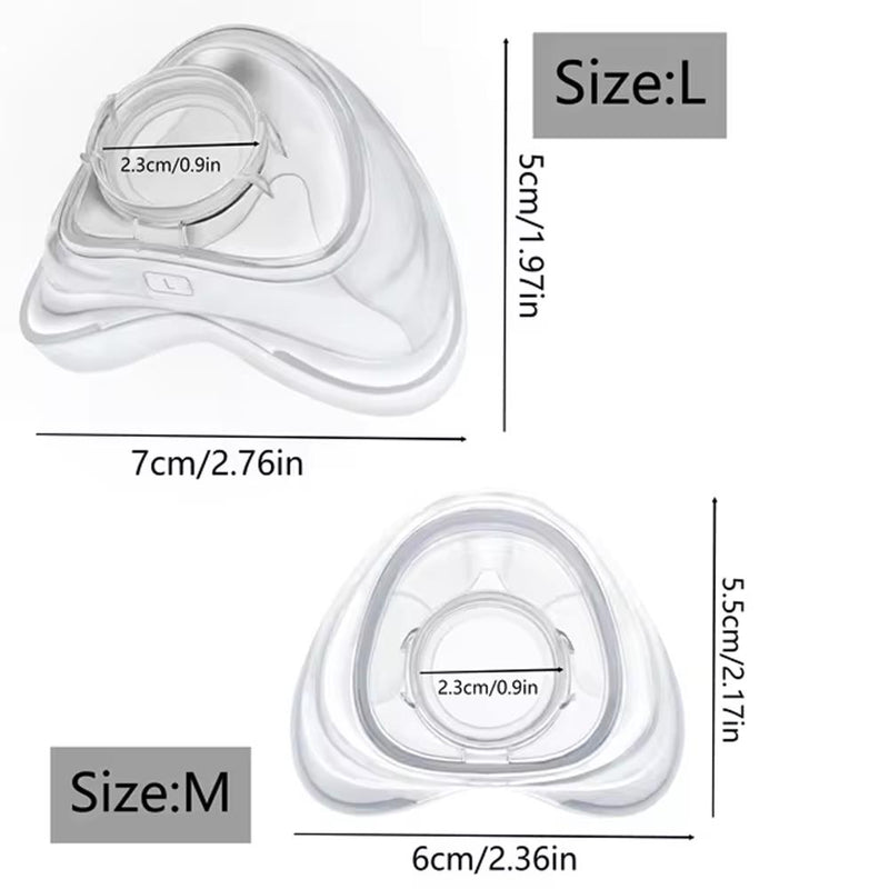 F20 mask replacement cushion, full face coverage, mouth and nose, comfortable and soft