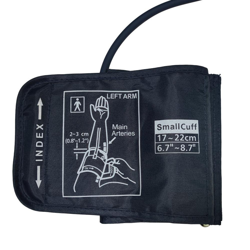 Ensure Accurate Blood Pressure Readings for Children with Small-Sized Replacement Cuff - Fits Upper Arm Circumference 6.7-8.7 Inches - Compatible with BP Machines - Includes Extra 6mm Connector.