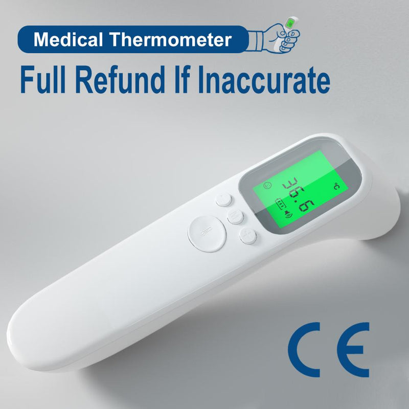Digital Forehead Thermometer Electronic Non-Contact Clinical Accuracy Thermometer