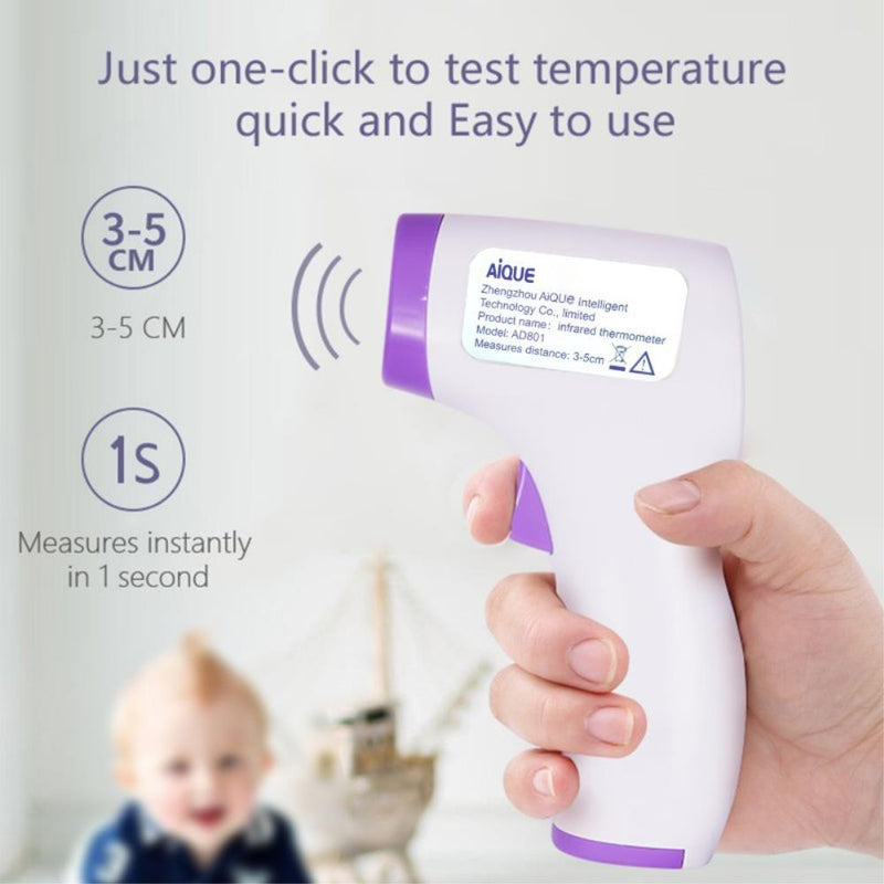 Digital infrared forehead thermometer fever non-contact thermometer