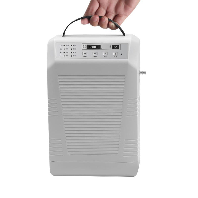 Portable Pulse Oxygen Concentrator with Rechargeable Battery 1-5L/min Oxygen Generator AC 220V/110V