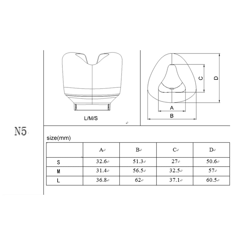 CPAP Nasal Mask For Sleep Apnea Anti Snoring Treatment Solution With Free Adjustable Headgear