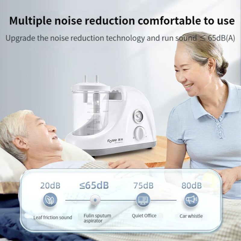 220V medical electric sputum suction device for home use single bottle sputum suction machine for the elderly