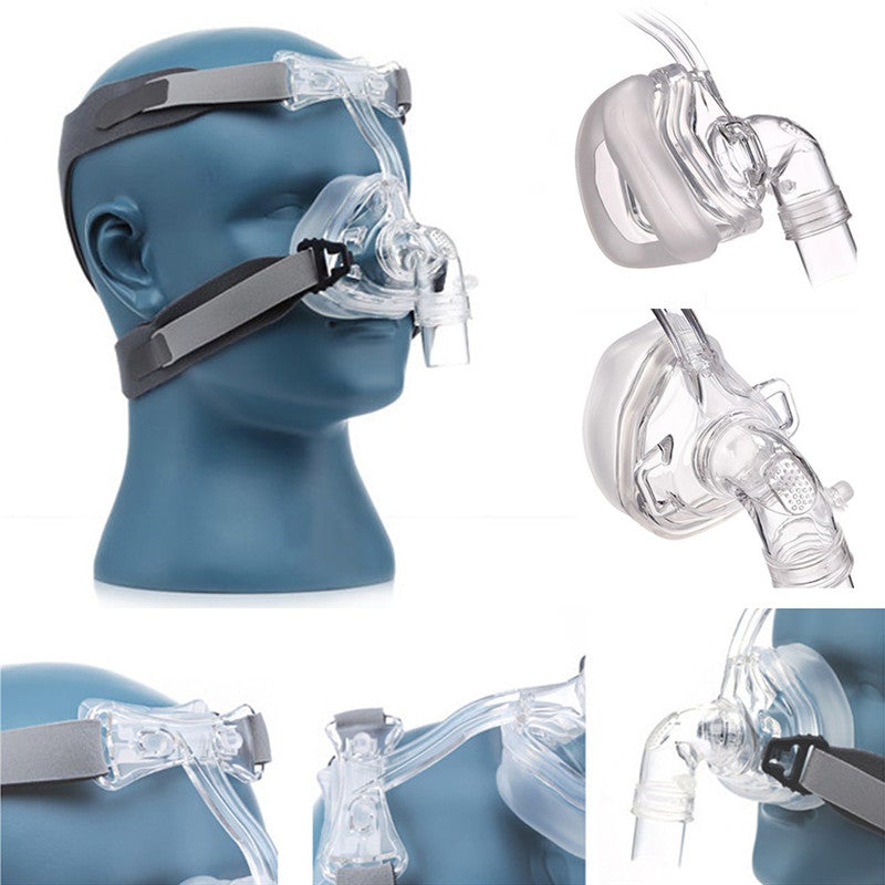 (Not Ship to US) Nasal Mask With Headgear And Head pad Suitable For CPAP Machine